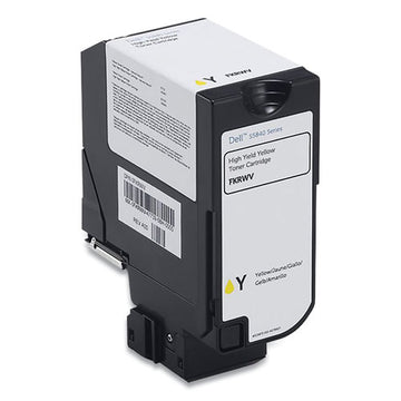 Dell® H6vry High-yield Toner, 12,000 Page-yield, Yellow freeshipping - TVN Wholesale